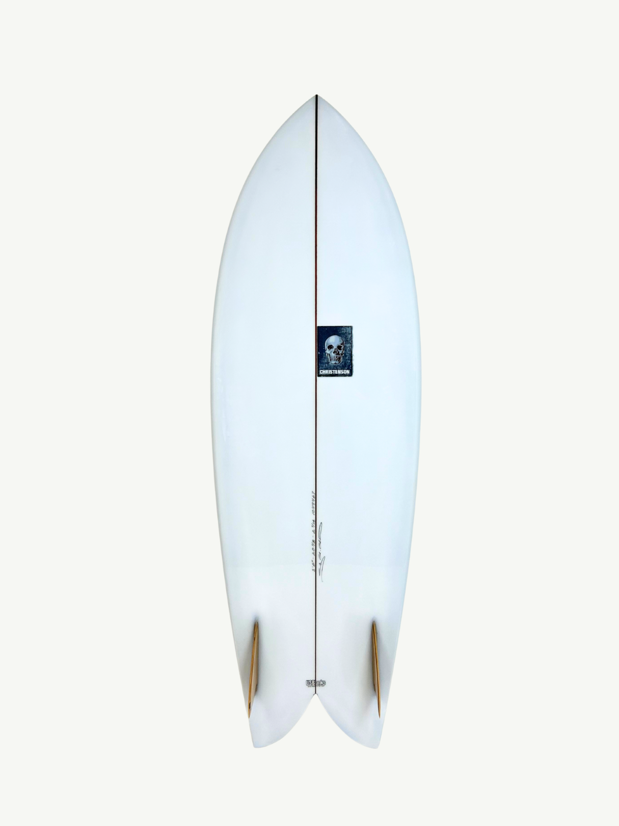 Fish 5'6" x 20 7/8" X  2 7/16" - 32.93L, Fish, 2x  Keel Fin Boxes, PU - ID:1049467