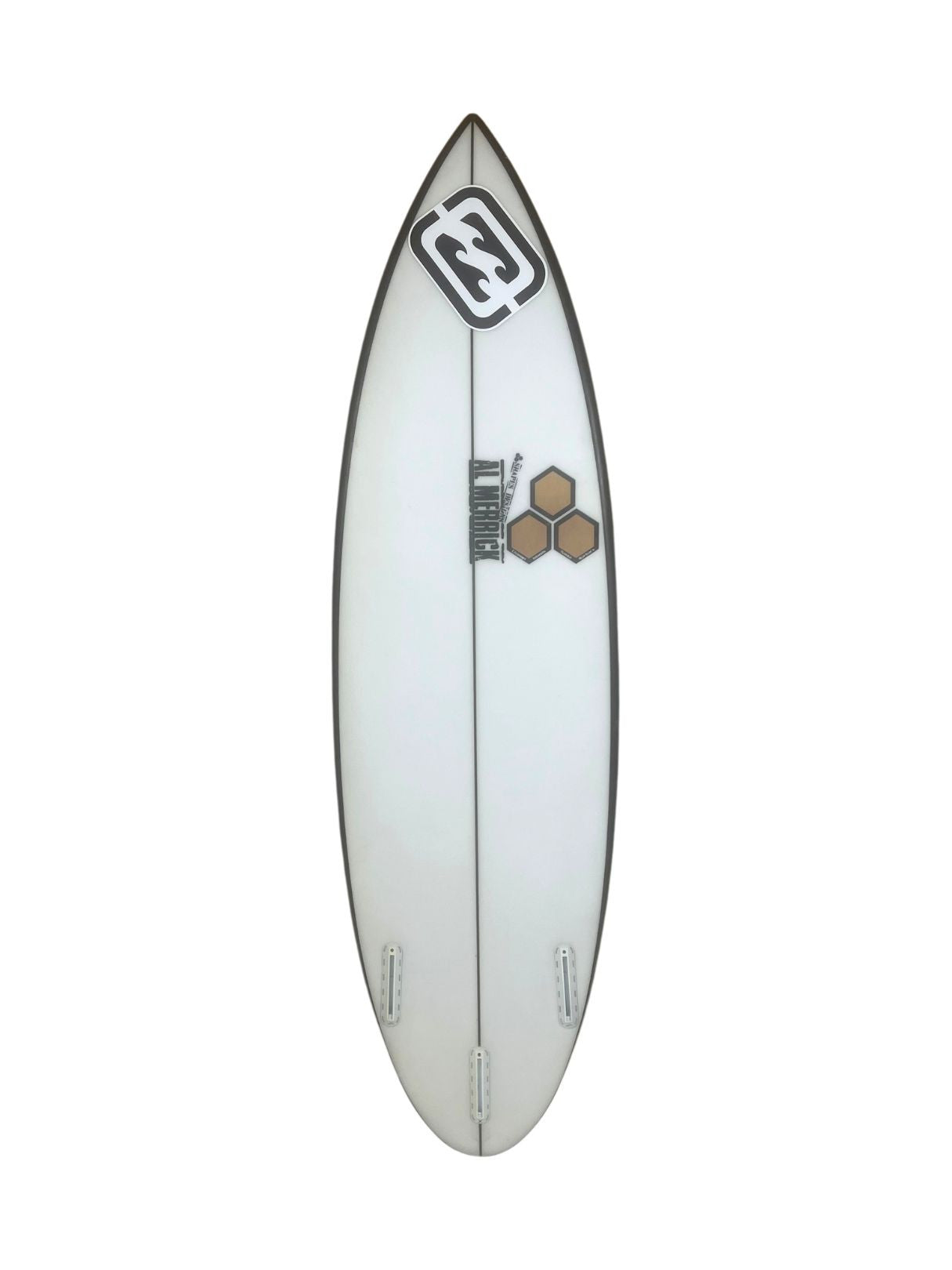 Goldie 5'5" x 17 1/2" X  2 1/8", Round, 3x  Futures Fin Boxes, PU [Good] - ID:1036156
