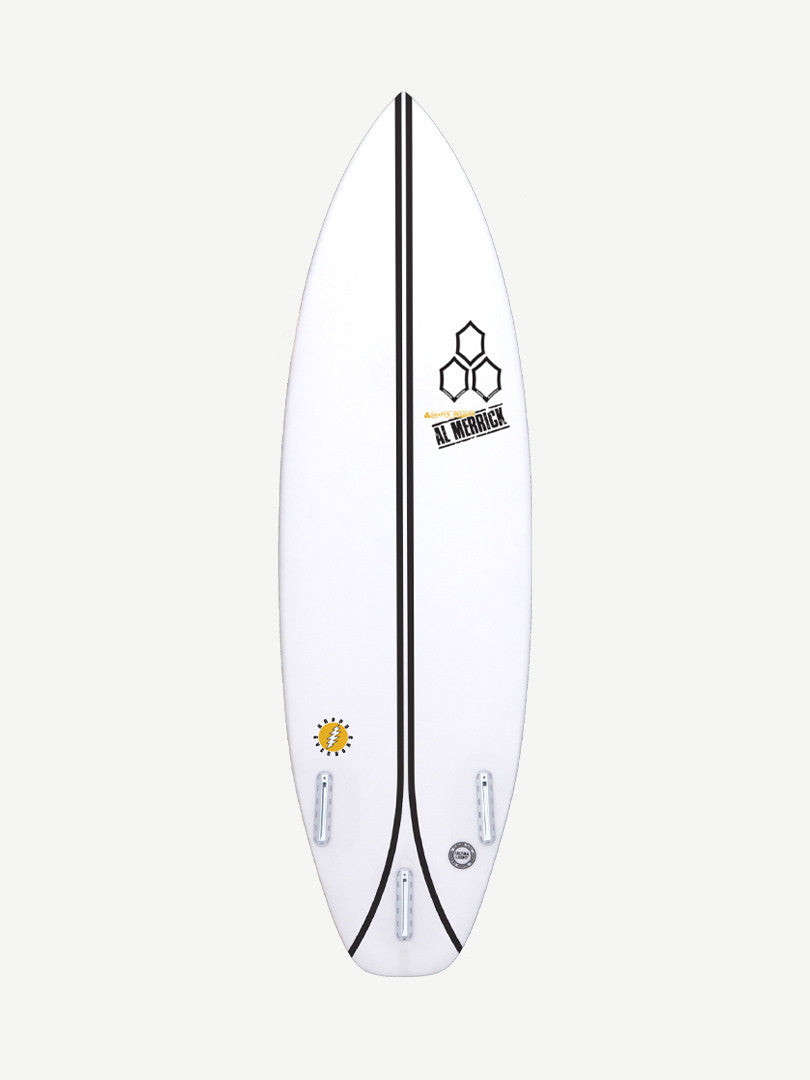 Happy Everyday - Spine-Tek EPS 5'6" x 18 3/4" X  2 1/4" - 25.10L, Round Square, 3x  FCS 2 Fin Boxes, Spine Tek EPS - Small - ID:937405