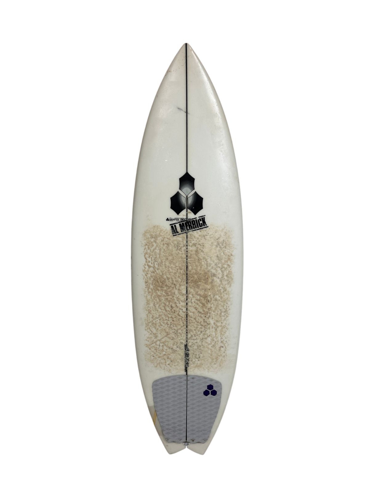 Better Everyday 5'8" x 19 1/4" X  2 3/8" - 27.80L, Swallow, 5x  FCS 2 Fin Boxes, PU [Good] - ID:1034465