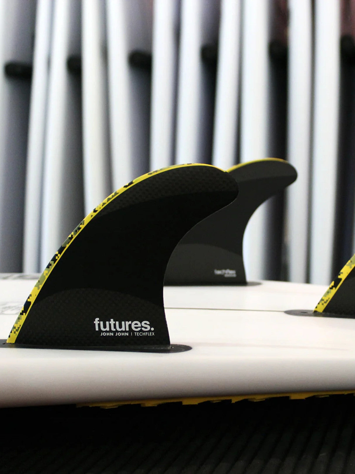 JJF Medium Techflex Thruster - Digi Yellow