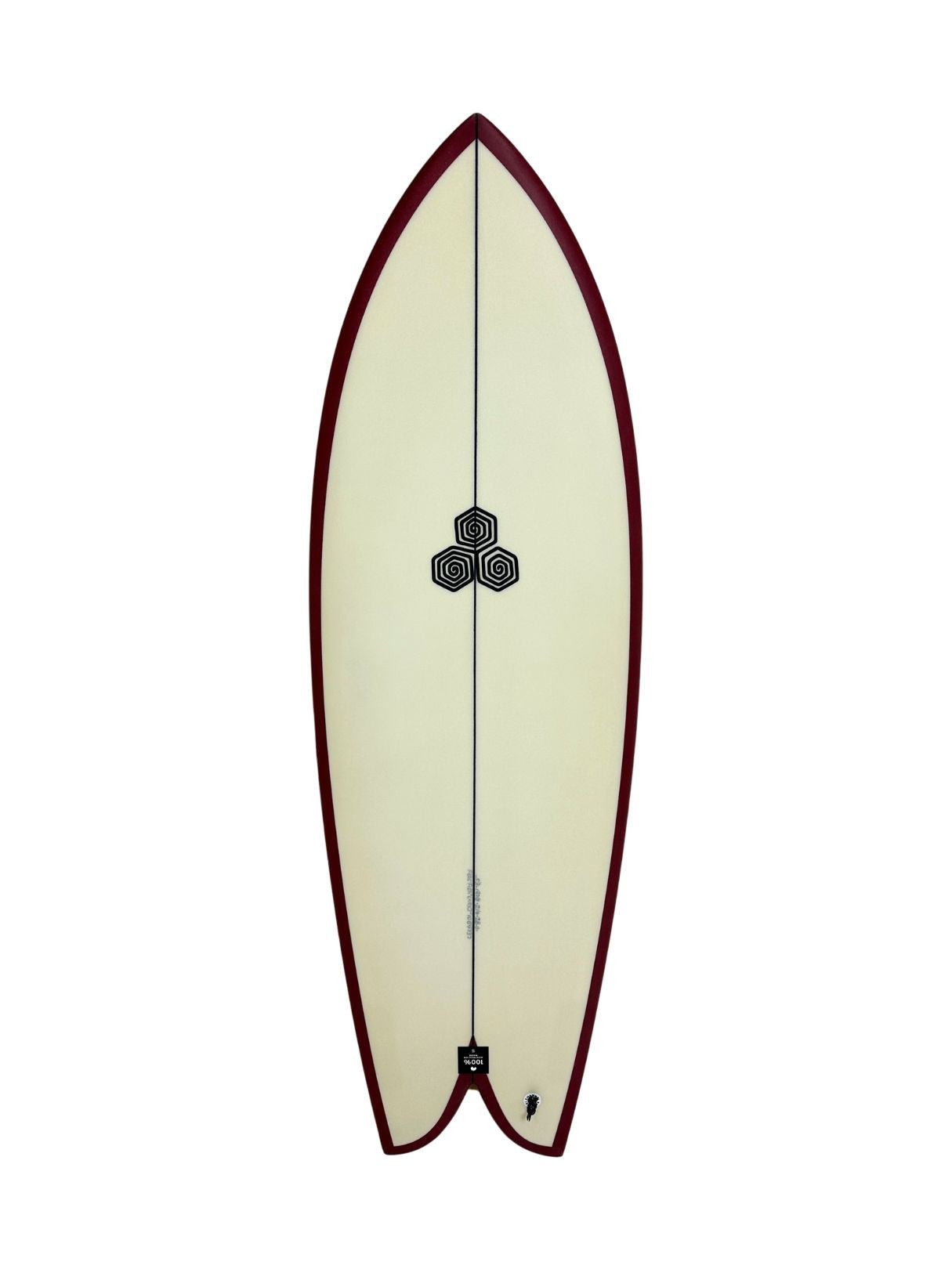 Febs Fish 6'3" x 22" X  2 7/8" - 47.10L, Fish, 2x  Futures Fin Boxes, PU - ID:1147792