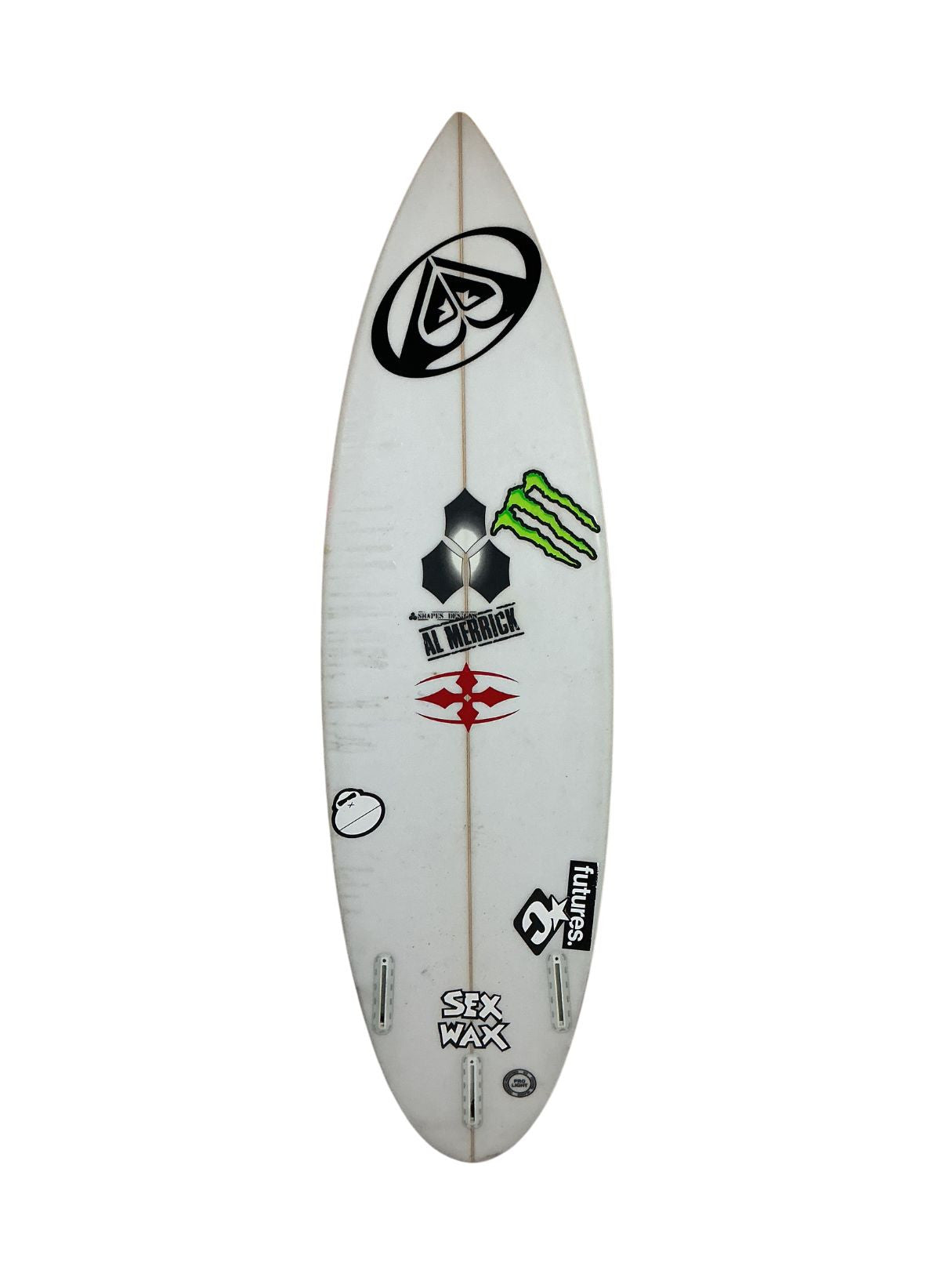 CI 2.Pro 5'6"1/2 x 17 3/4" X  2 1/8", Round, 3x  Futures Fin Boxes, PU [Good] - ID:945092