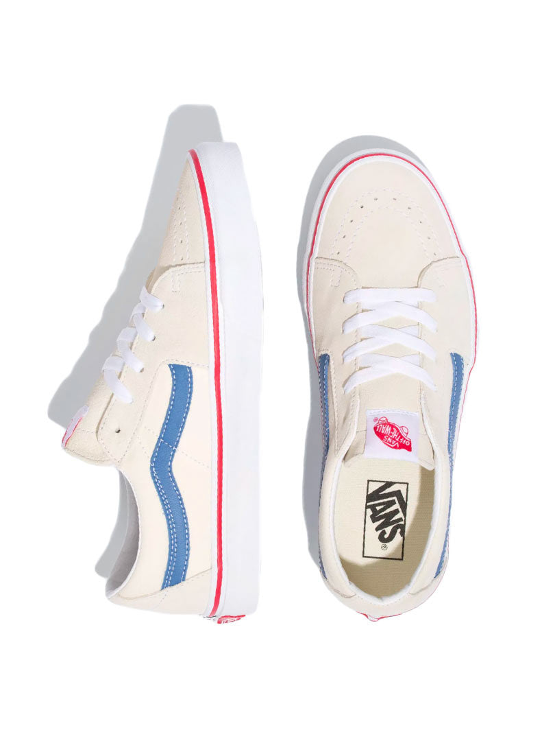 SK8-LOW Classic - White/Navy