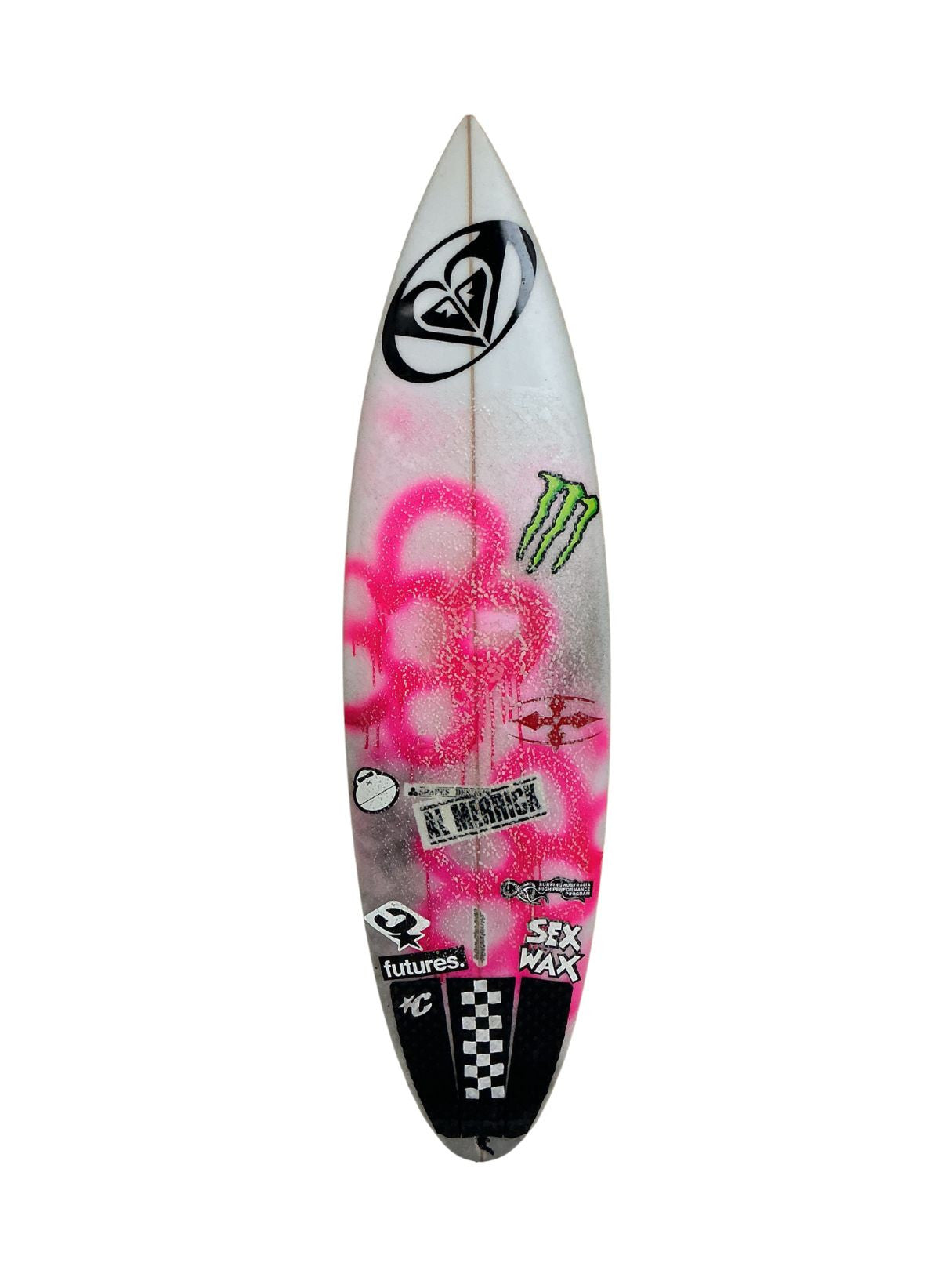 CI 2.Pro 5'7" x 17 1/2" X  2 1/8", Round, 3x  Futures Fin Boxes, PU [Good] - ID:1080838