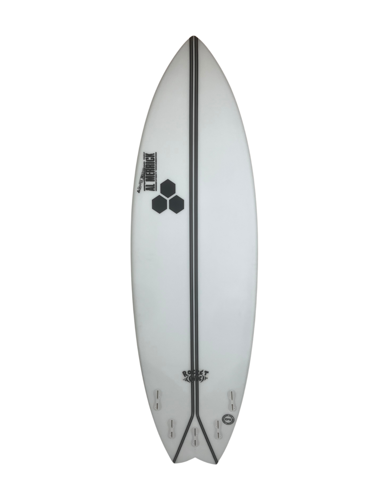 Rocket Wide - Spine-Tek EPS 6'2" x 21" X  2 7/8" - 40.70L, Round, 5x  FCS 2 Fin Boxes, Spine Tek EPS - Large - ID:1138476
