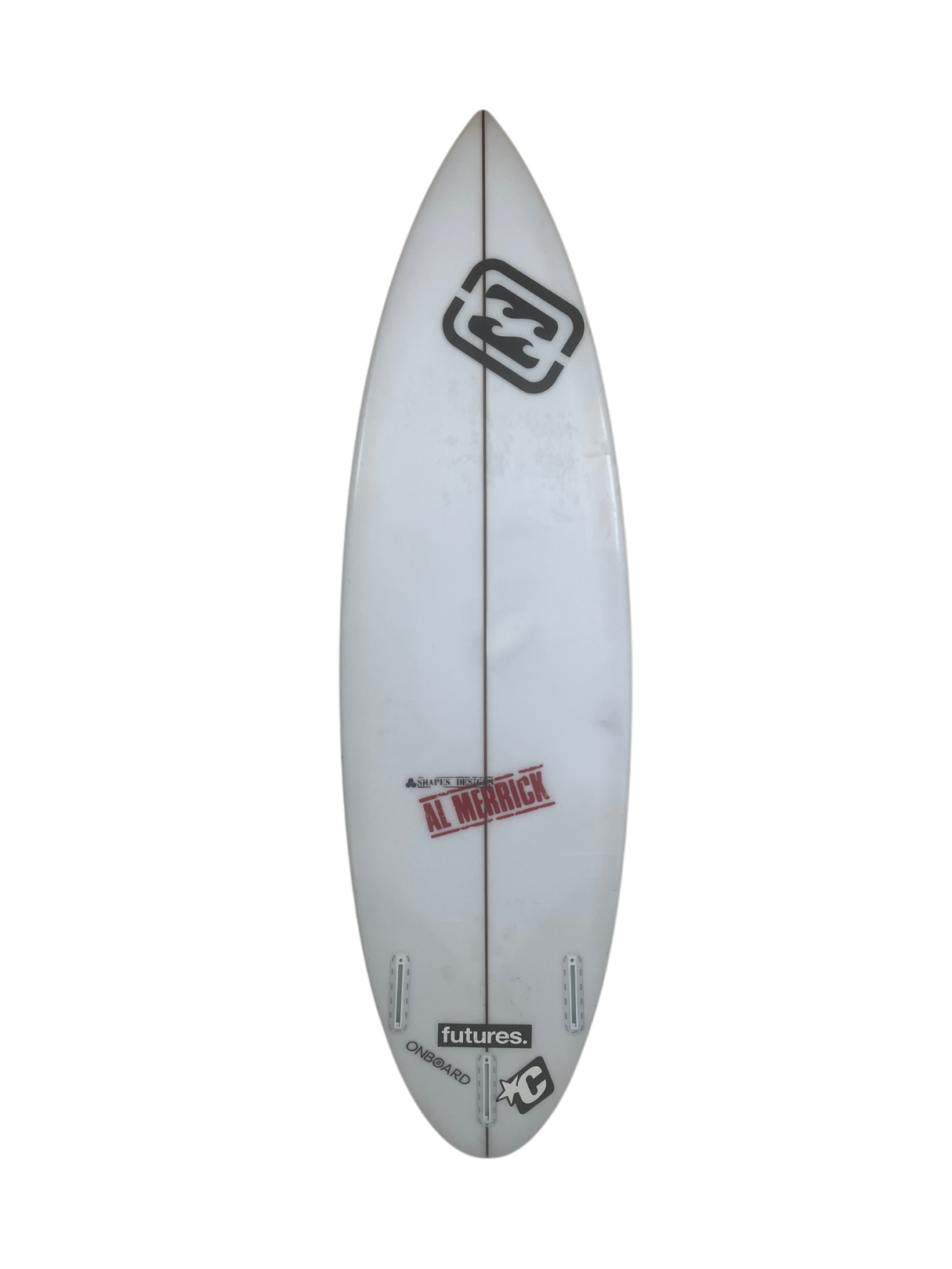 PROTOTYPE 5'6" x 17 3/4" X  2 1/8", 3x  Futures Fin Boxes [Good] - ID:1103473