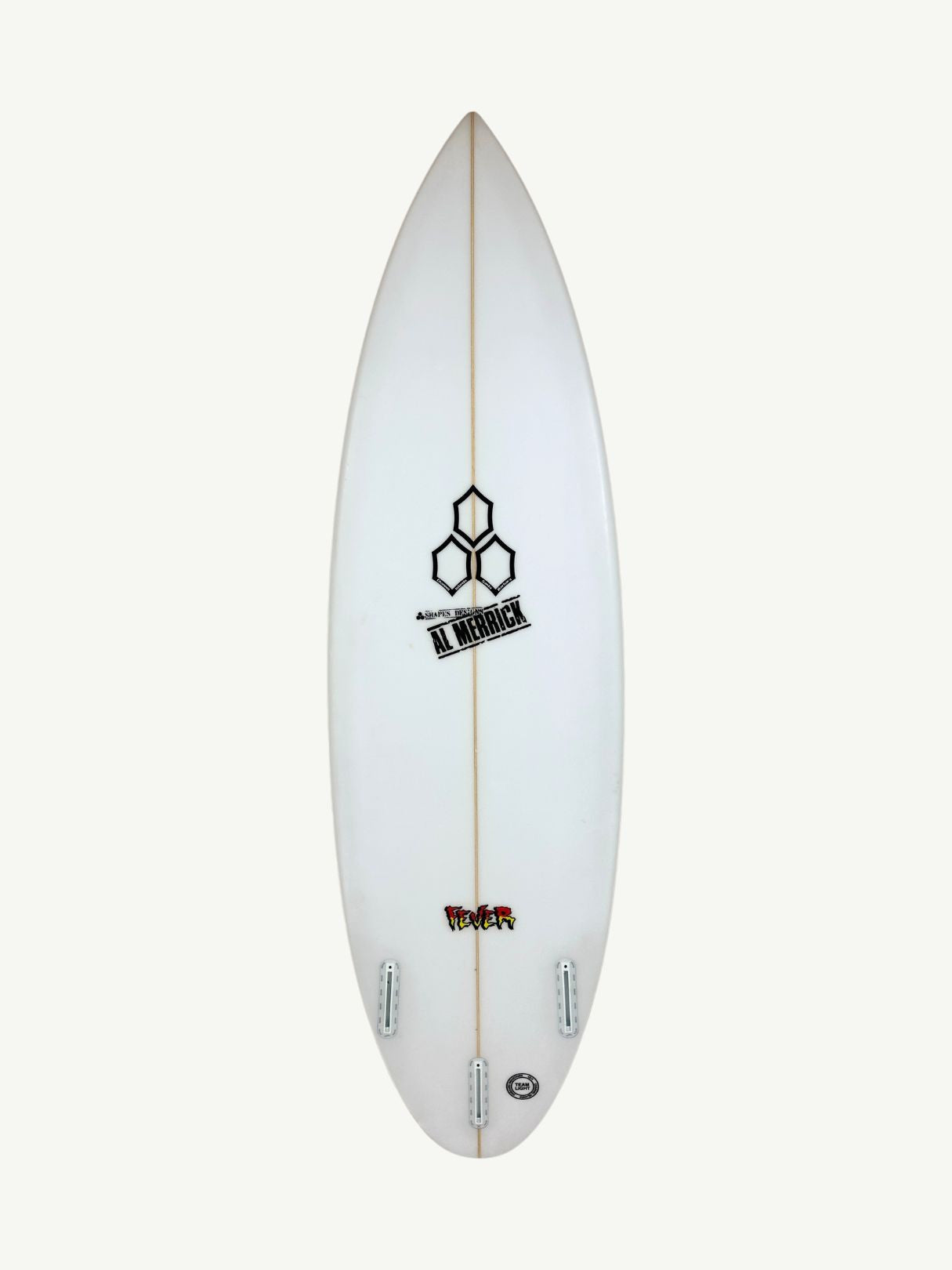 Fever 5'7"1/2 x 18 3/8" X  2 5/16", Round, 3x  Futures Fin Boxes, PU [Good] - ID:1000335