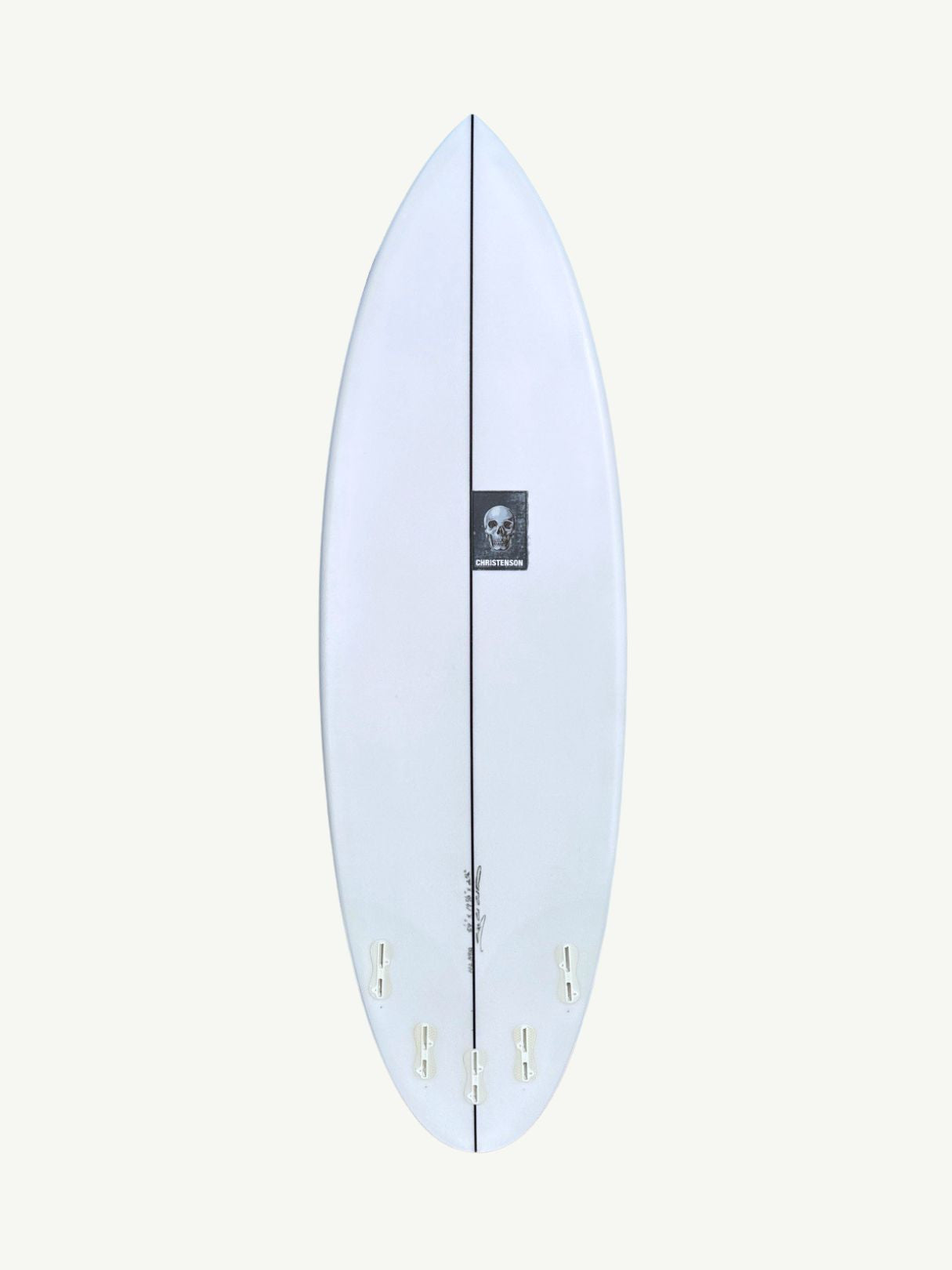 Cafe Racer 5'9" x 19 5/8" X  2 1/2", Round, 5x  FCS 2 Fin Boxes, PU - ID:1028910