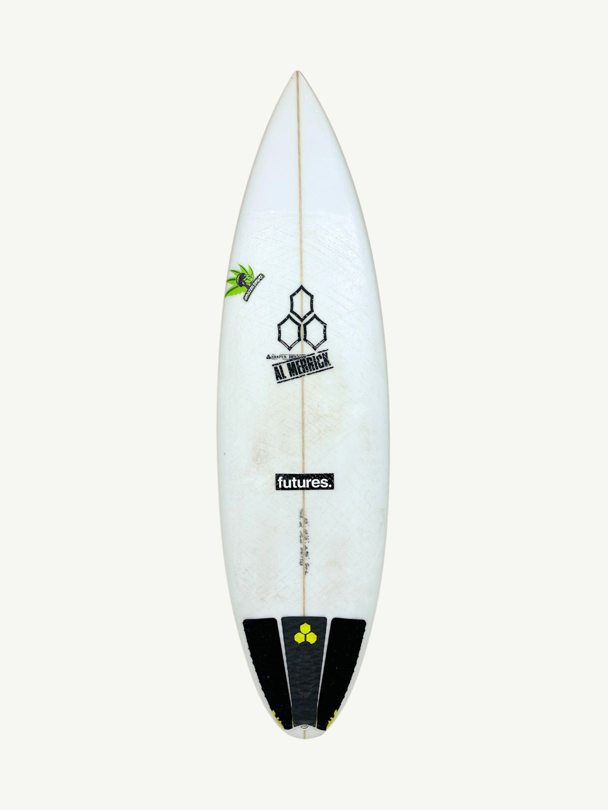 THR 5'8" x 18 5/8" X  2 5/16", 3x   Fin Boxes [Good] - ID:1064550