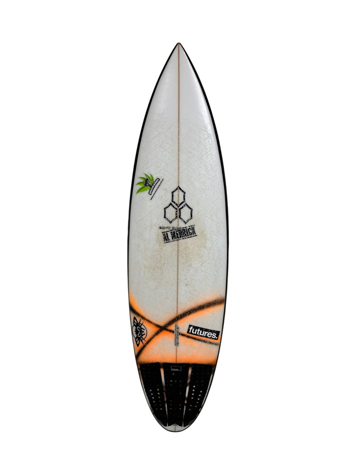 PROTOTYPE 5'9" x 18 3/8" X  2 5/16", 3x  Futures Fin Boxes [Good] - ID:1139195