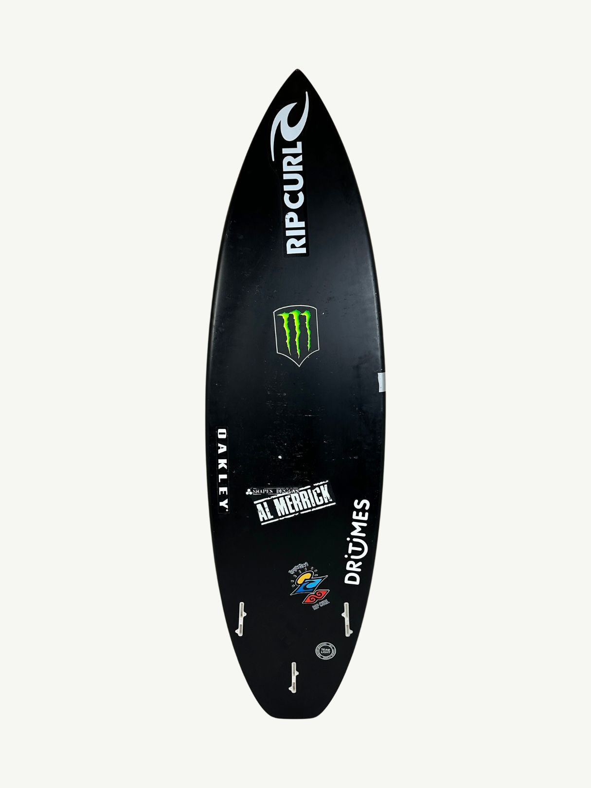 CI 2.Pro 5'8"1/2 x 18" X  2 1/8", Round Square, 3x  FCS 2 Fin Boxes, ECT - Epoxy [Good] - ID:978132