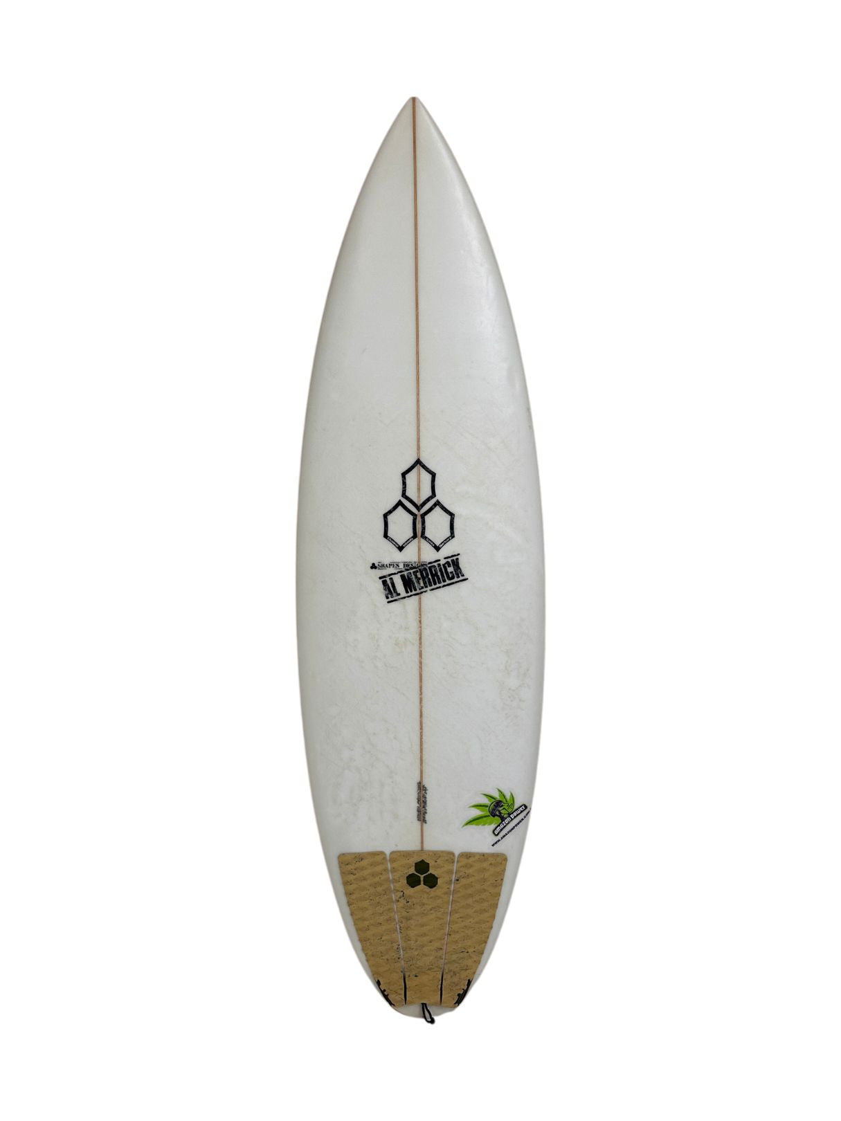 Mikey February Shorty - Round Tail 5'5"1/2 x 18" X  2 3/16", 3x   Fin Boxes [Good] - ID:1141841