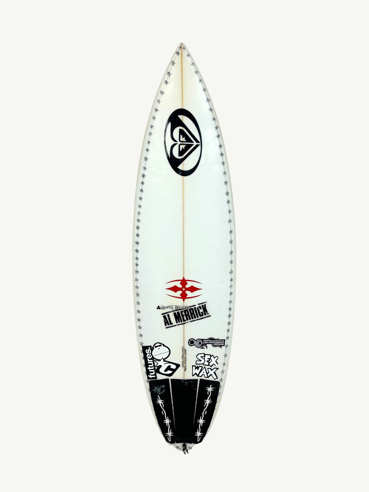 CI 2.Pro 5'6"1/2 x 17 1/2" X  2 1/16", 3x   Fin Boxes [Good] - ID:1027804