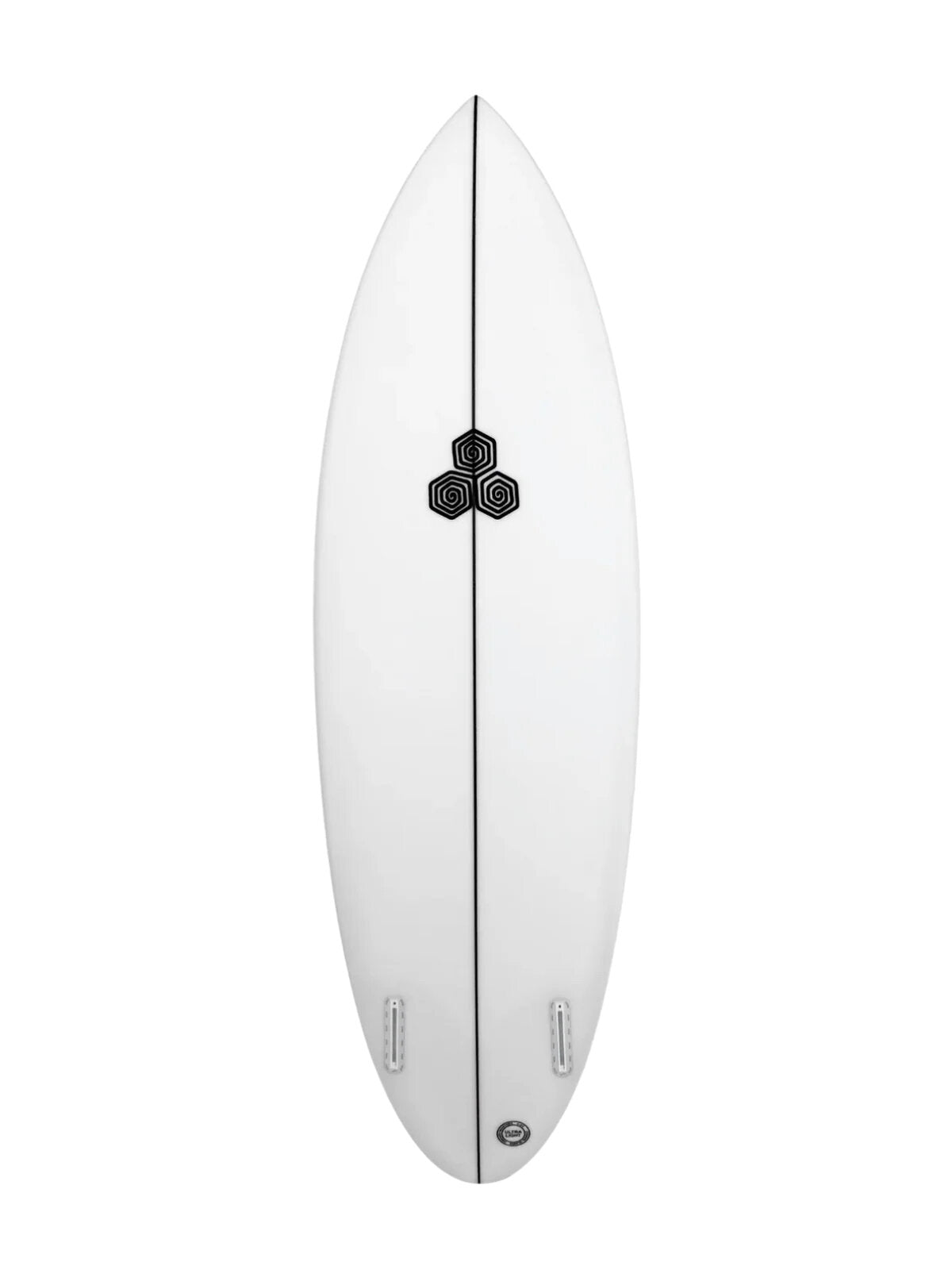 Twin Pin - Clear 6'5" x 20 3/4" X  2 7/8" - 41.70L, Round Pin, 2x  Futures Fin Boxes, PU - ID:1167630