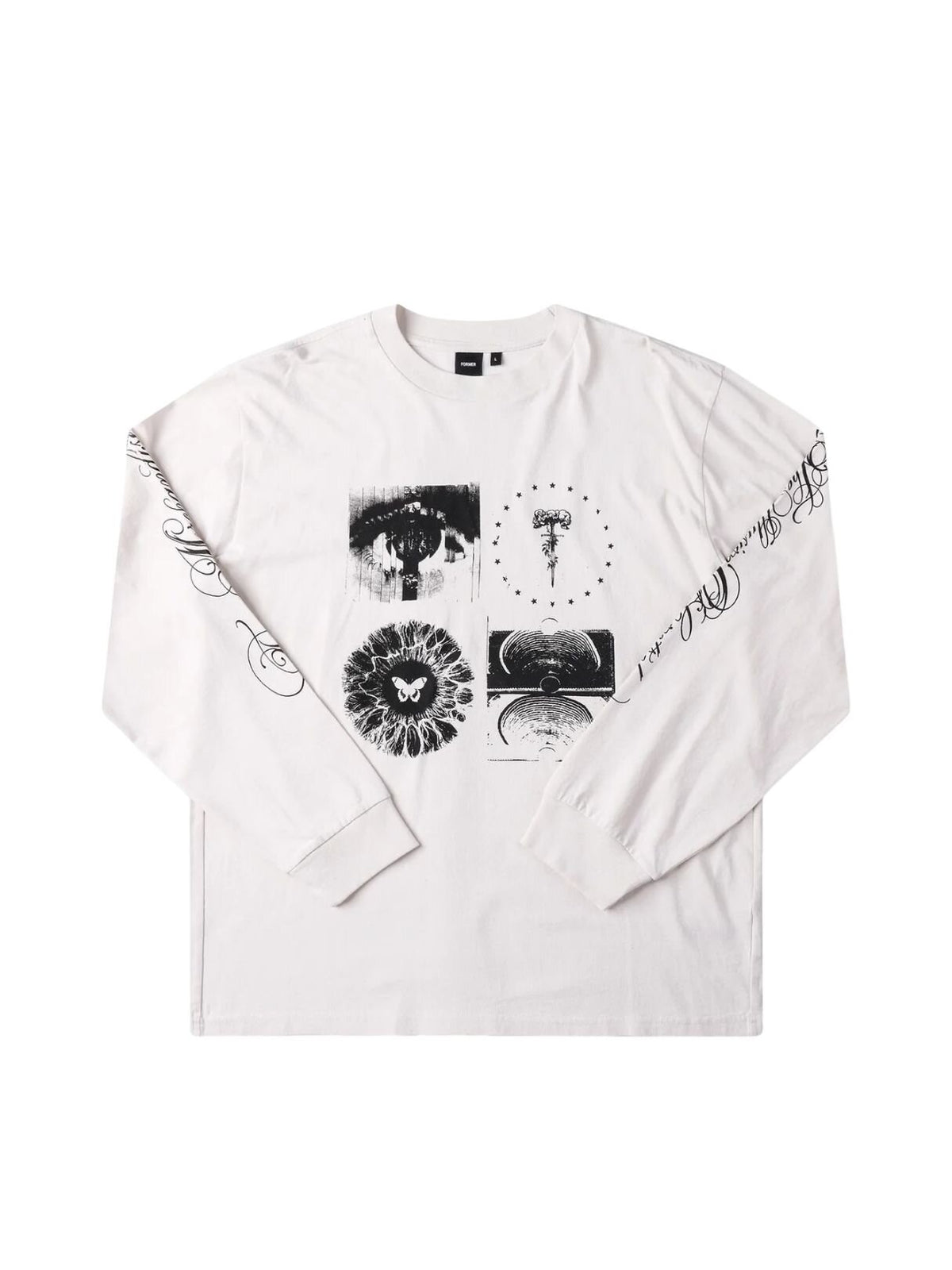 Illusion LS T-shirt - Bone