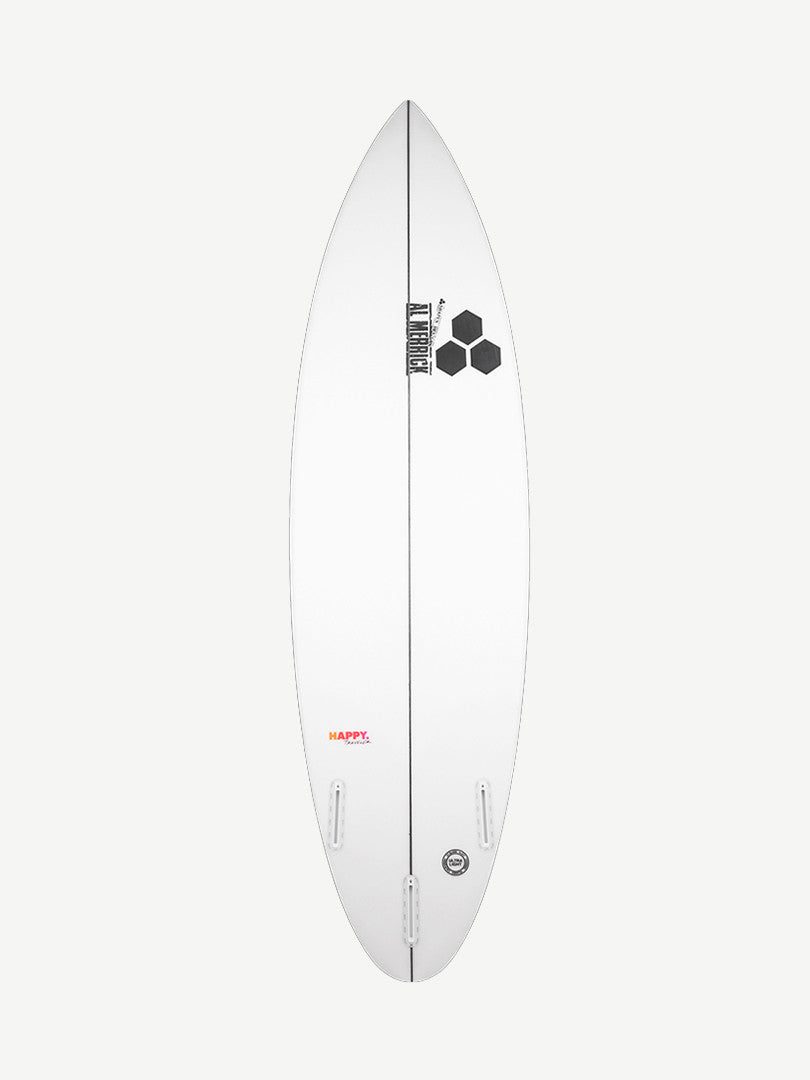 Happy Traveler - Plus Dims 6'4" x 19 1/2" X  2 5/8" - 34.30L, Round Pin, 3x  FCS 2 Fin Boxes, PU - ID:965321