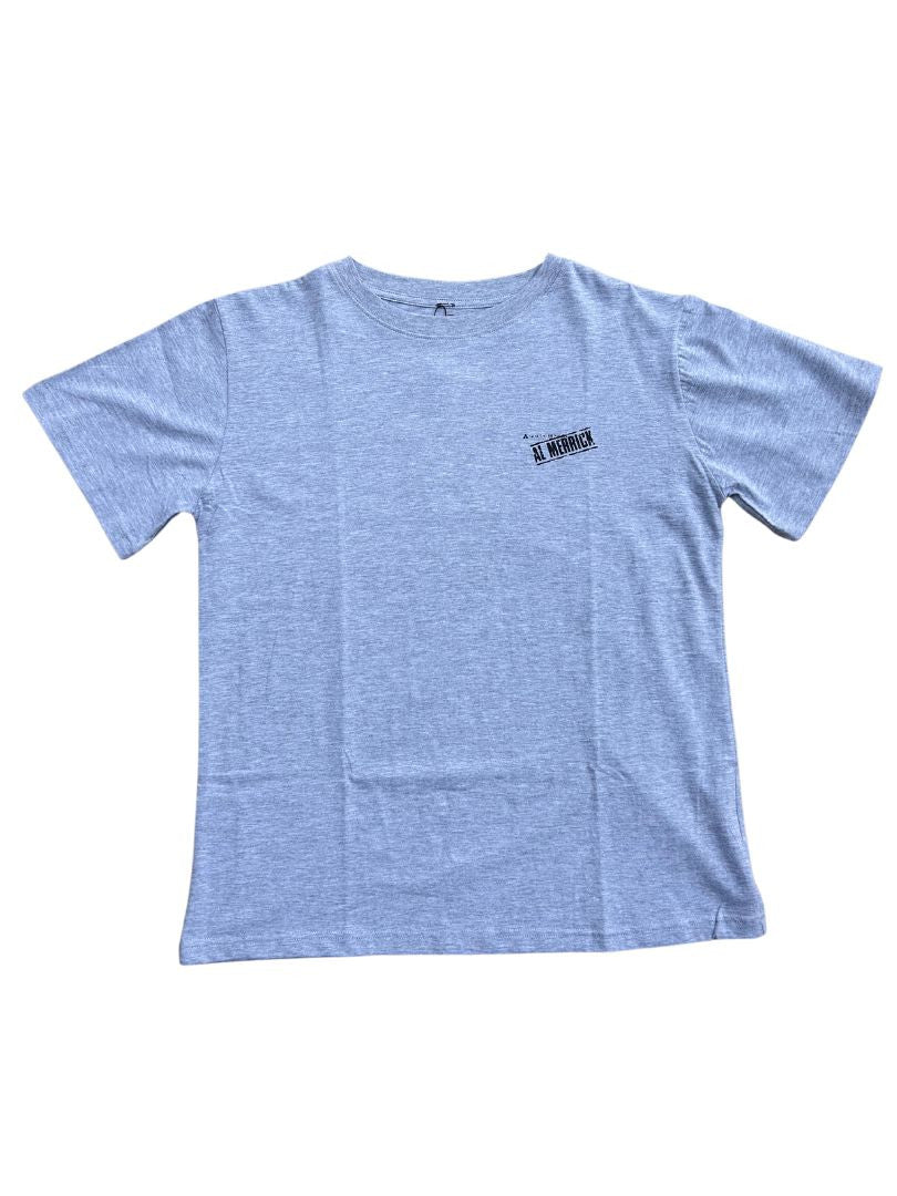 AL Stamp Tee - Grey Marle