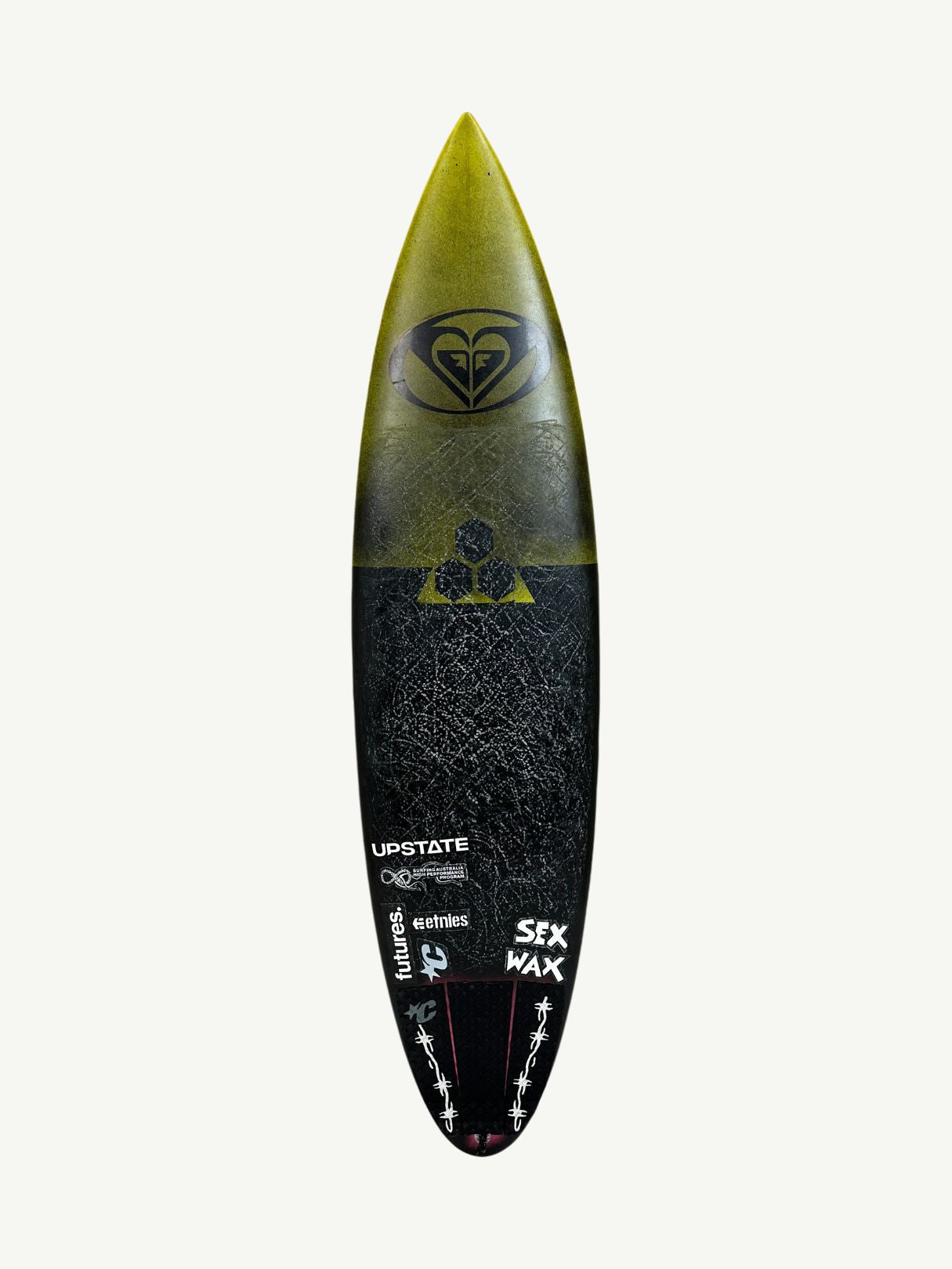 Happy Traveler - Minus Dims (PRO) 5'8" x 17 1/8" X  2 1/16", 3x  Futures Fin Boxes [Good] - ID:987670