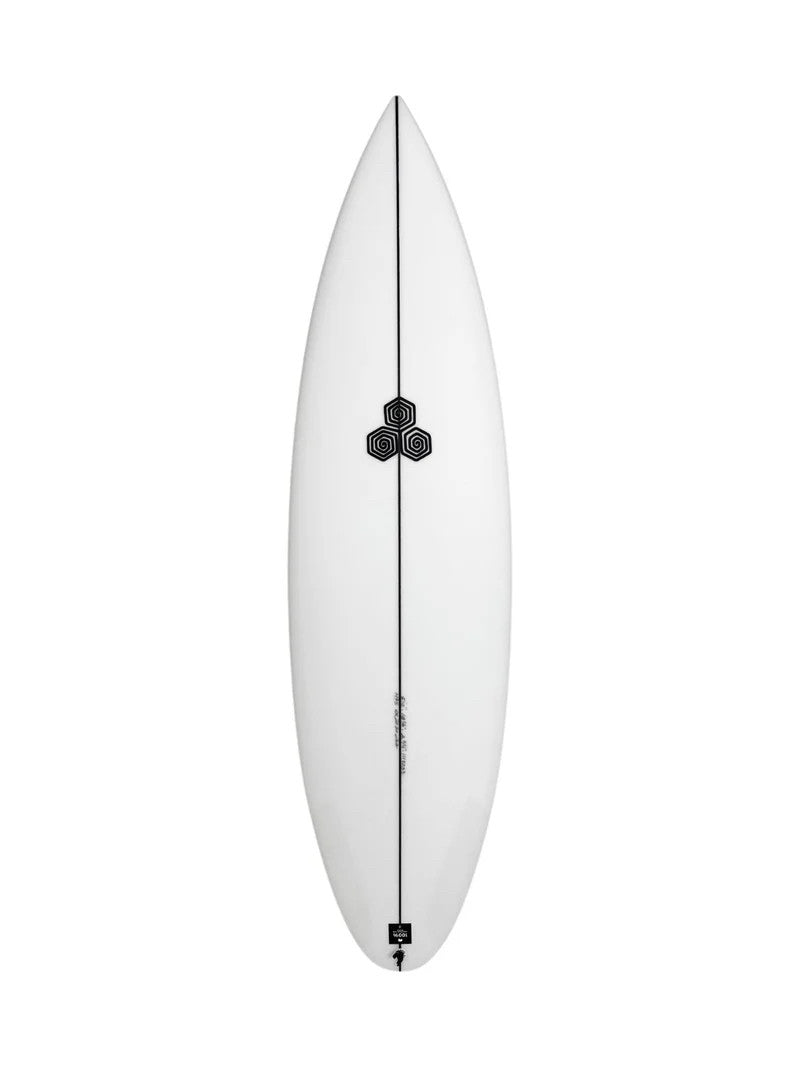 Mikey February Shorty - Round Tail 6'1" x 19 1/4" X  2 1/2" - 30.40L, Round, 5x  Futures Fin Boxes, PU - ID:1155250