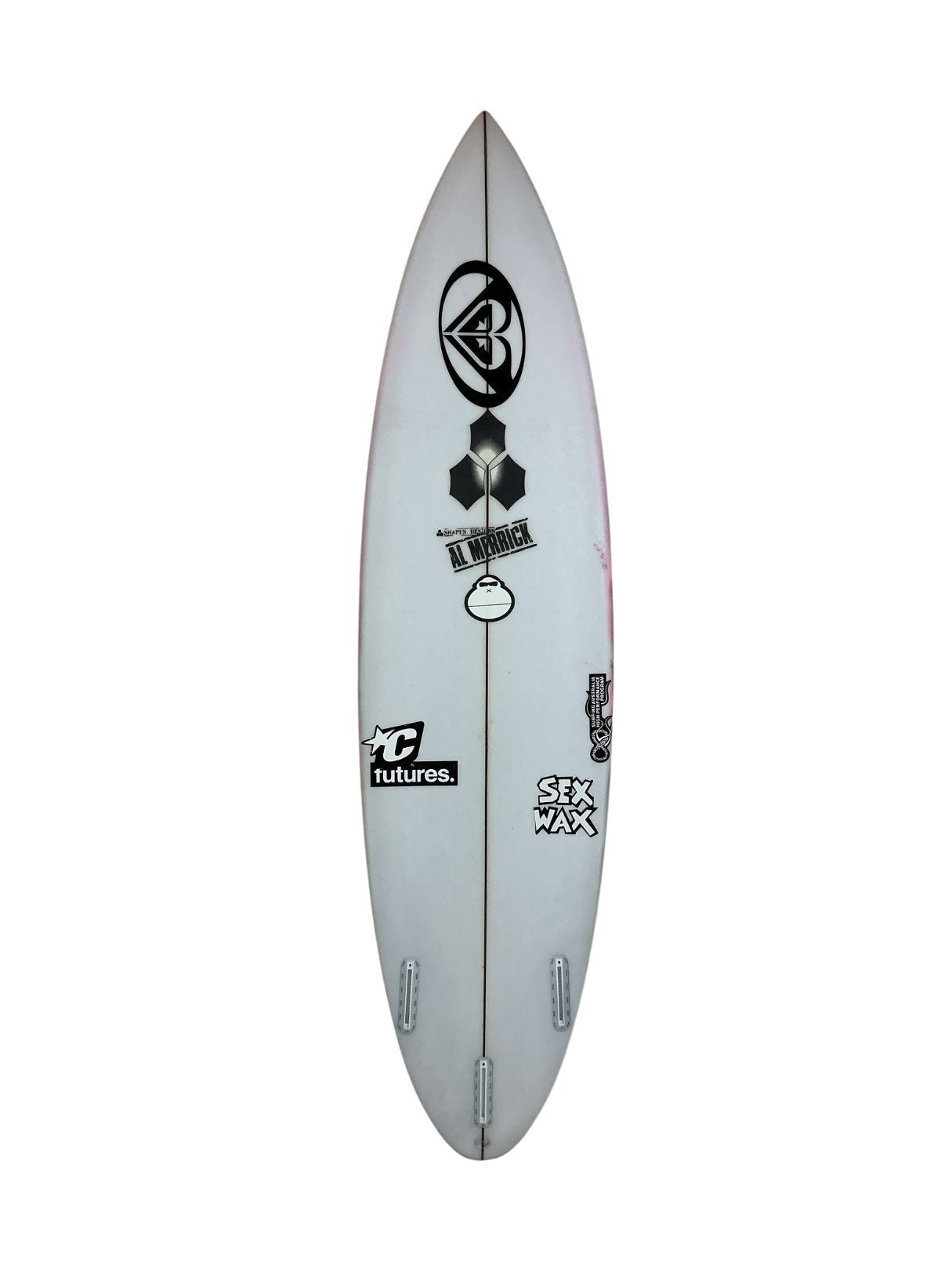PROTOTYPE 6'4" x 18" X  2 3/16", Round Pin, 3x  Futures Fin Boxes, PU [Good] - ID:945094
