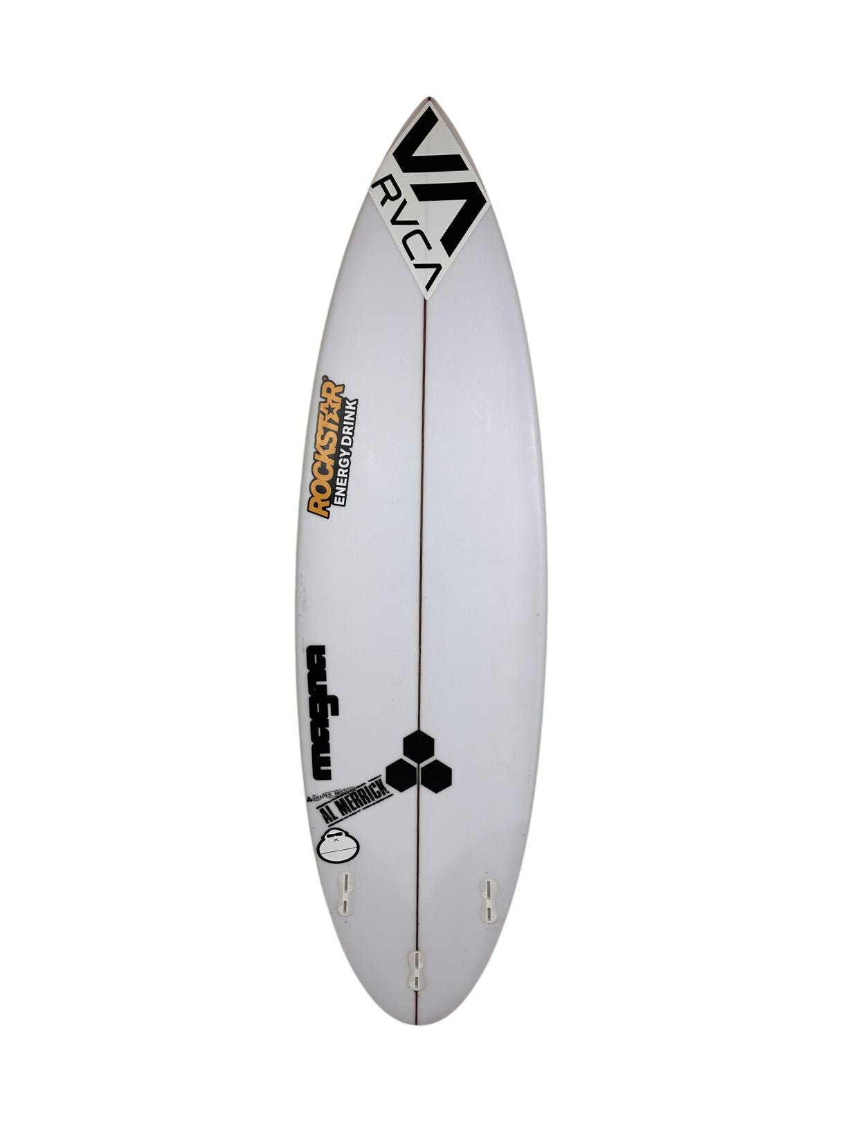 Prototype 6'2" x 19" X  2 1/2", Round, 3x   Fin Boxes [Good] - ID:1137795