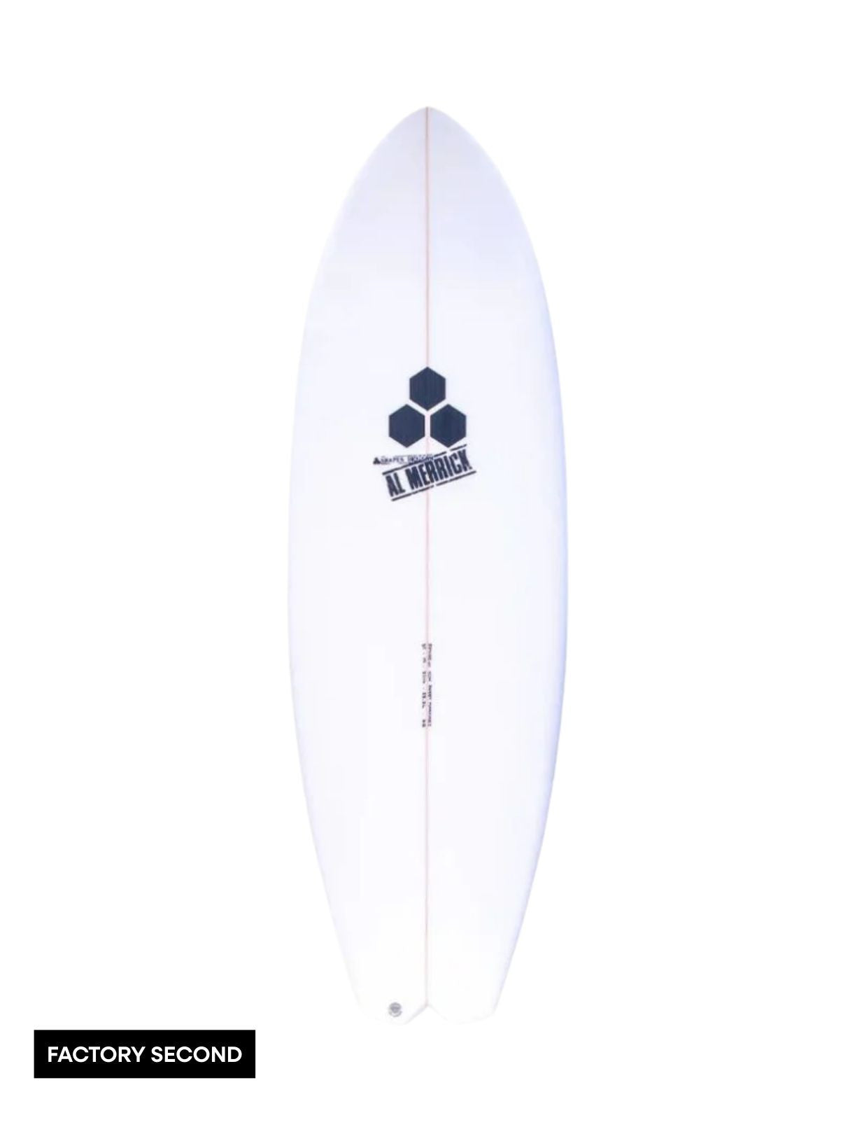 Bobby Quad 5'11" x 20 5/8" X  2 3/4" - 37.80L, Split Square, 4x  FCS 2 Fin Boxes, PU - ID:742981