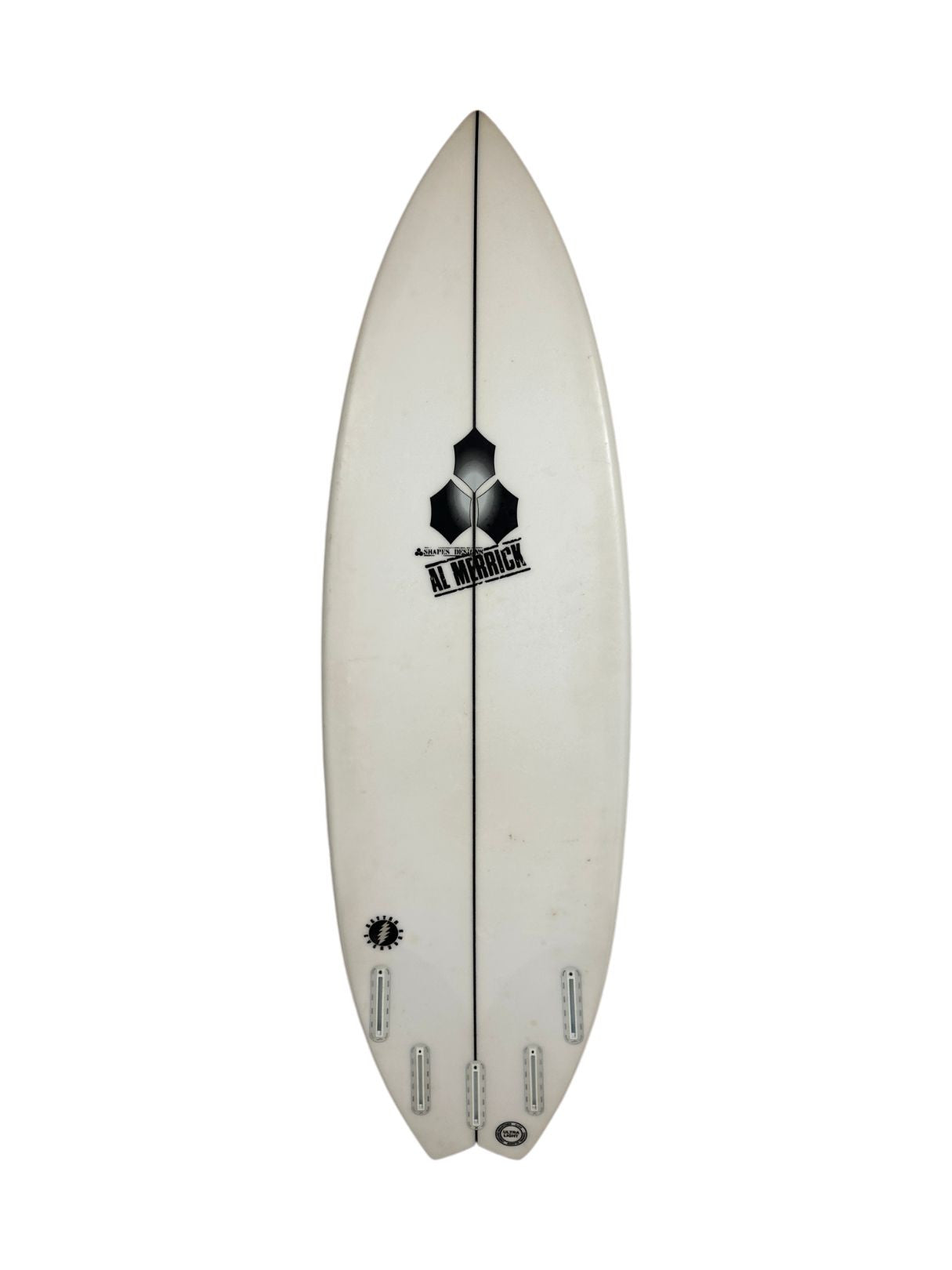 Better Everyday 5'8" x 19 1/4" X  2 3/8" - 27.80L, Swallow, 5x  FCS 2 Fin Boxes, PU [Good] - ID:1034465