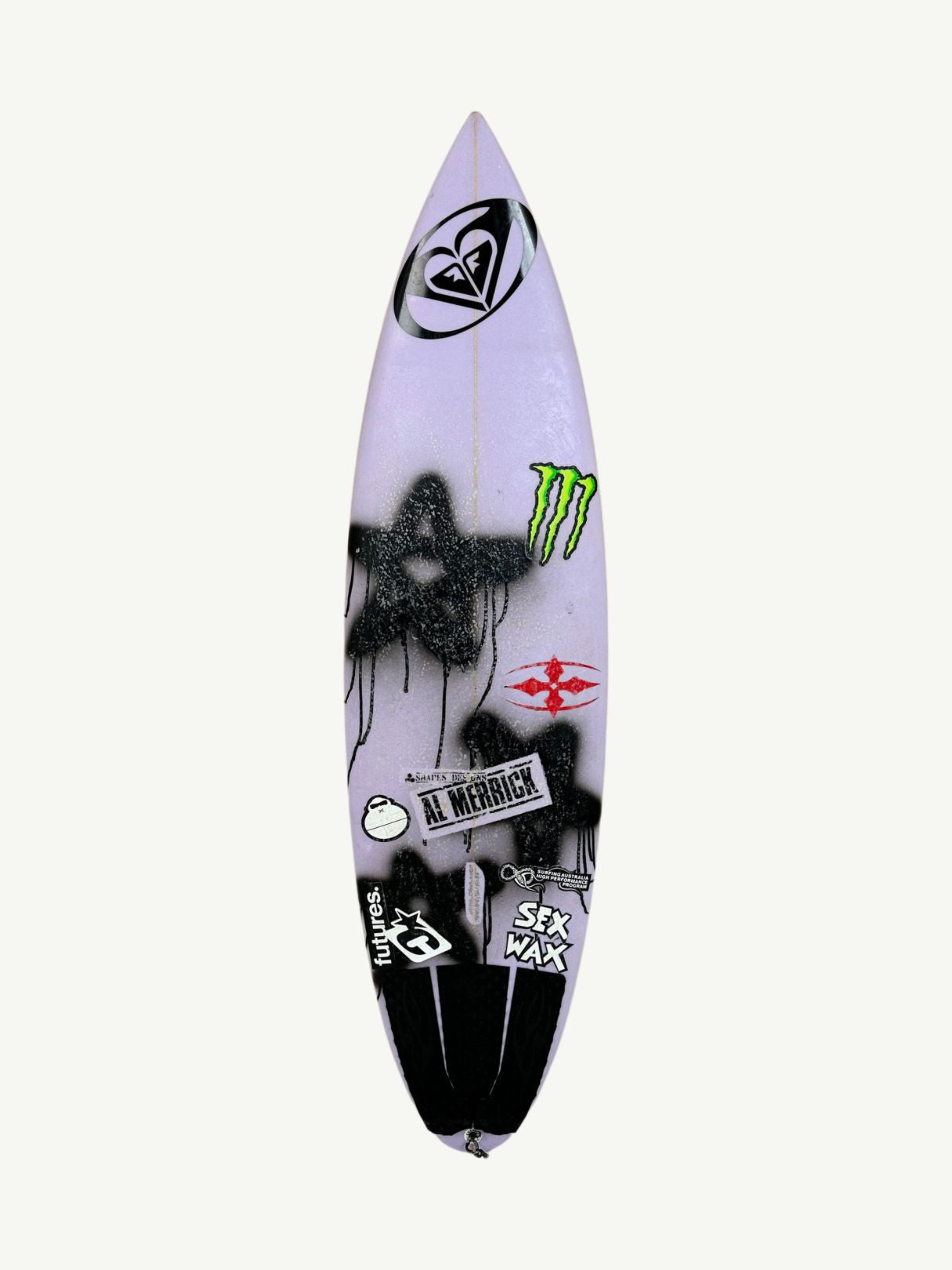 CI 2.Pro - Round Tail 5'6"1/2 x 17 1/2" X  2 1/8", Round, 3x  Futures Fin Boxes, PU [Good] - ID:993131