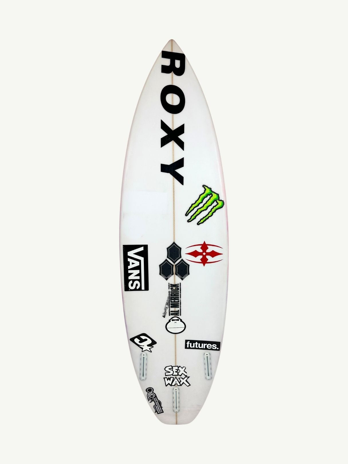 CI 2.Pro 5'6"1/2 x 17 3/4" X  2 1/8", Round Square, 3x  Futures Fin Boxes, PU [Good] - ID:1064859