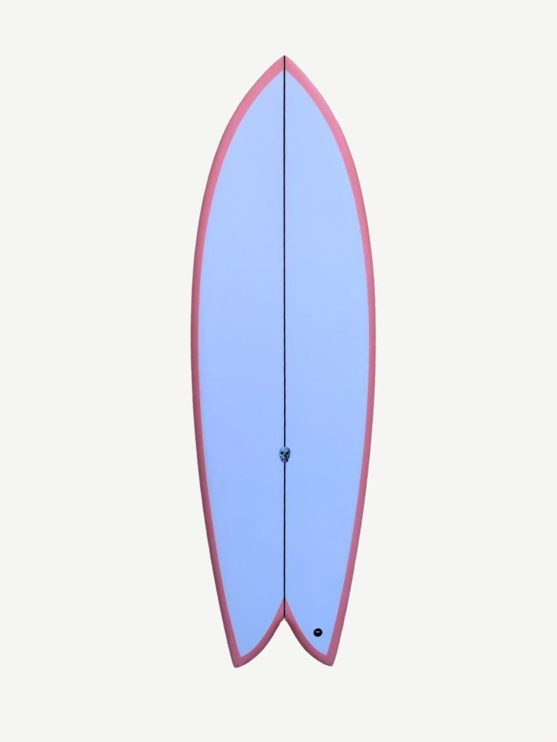 Acid Phish 5'5" x 20 1/8" X  2 3/8" - 0.00L, Fish, 2x  Futures Fin Boxes, PU - ID:929273