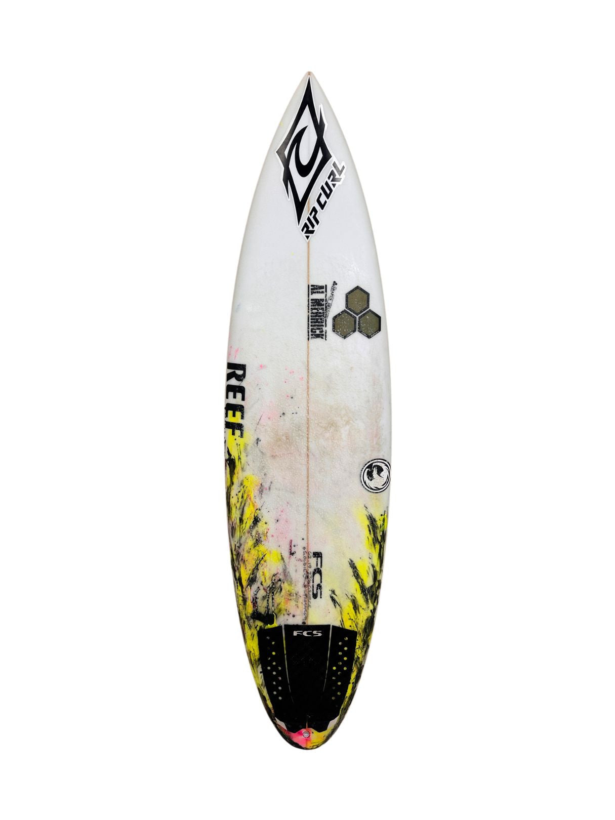 Goldie 6'2" x 19" X  2 7/16", Round Pin, 3x  FCS 2 Fin Boxes, PU [Good] - ID:1105456