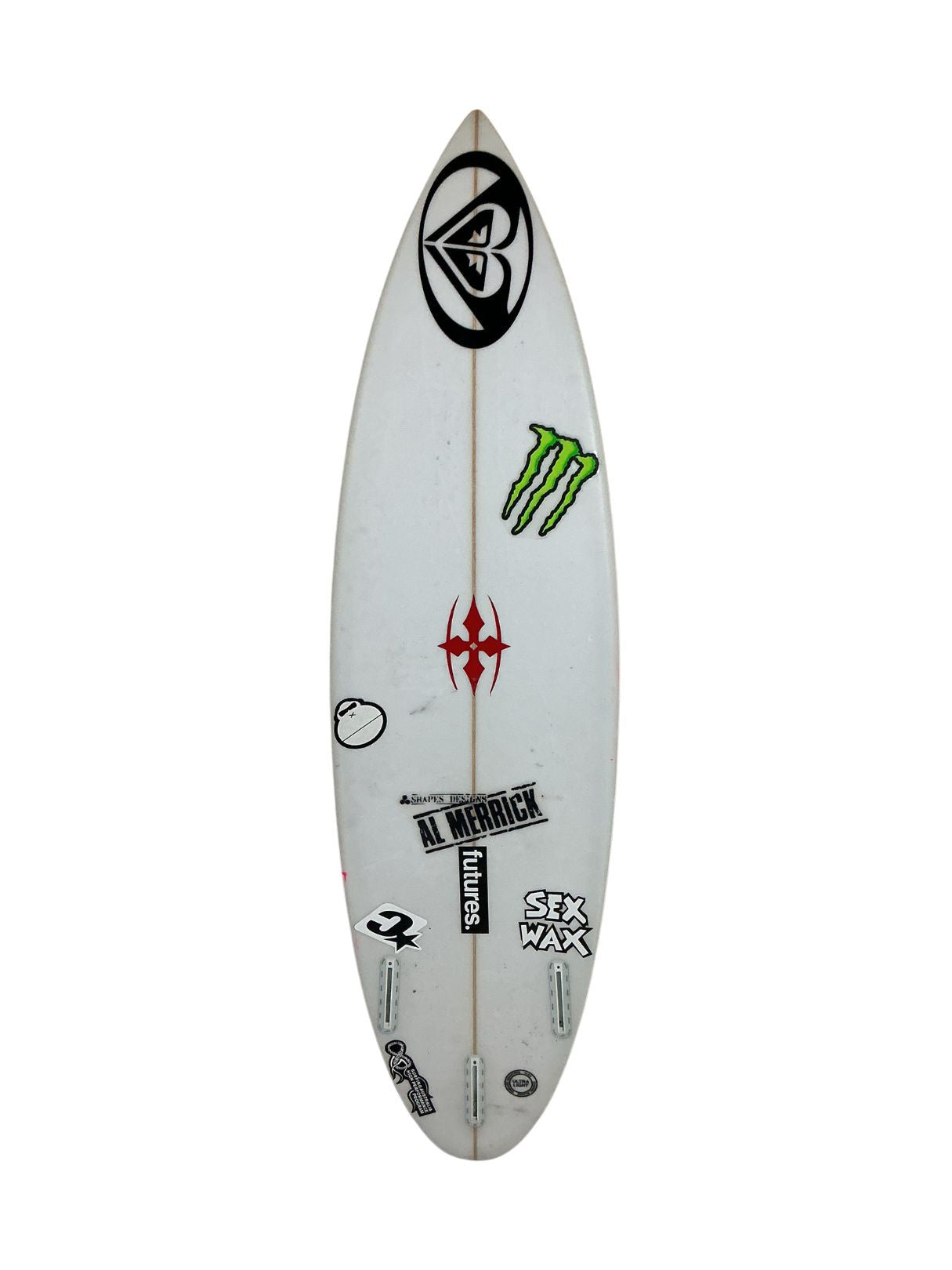 CI 2.Pro 5'7" x 17 1/2" X  2 1/8", Round, 3x  Futures Fin Boxes, PU [Good] - ID:1080838