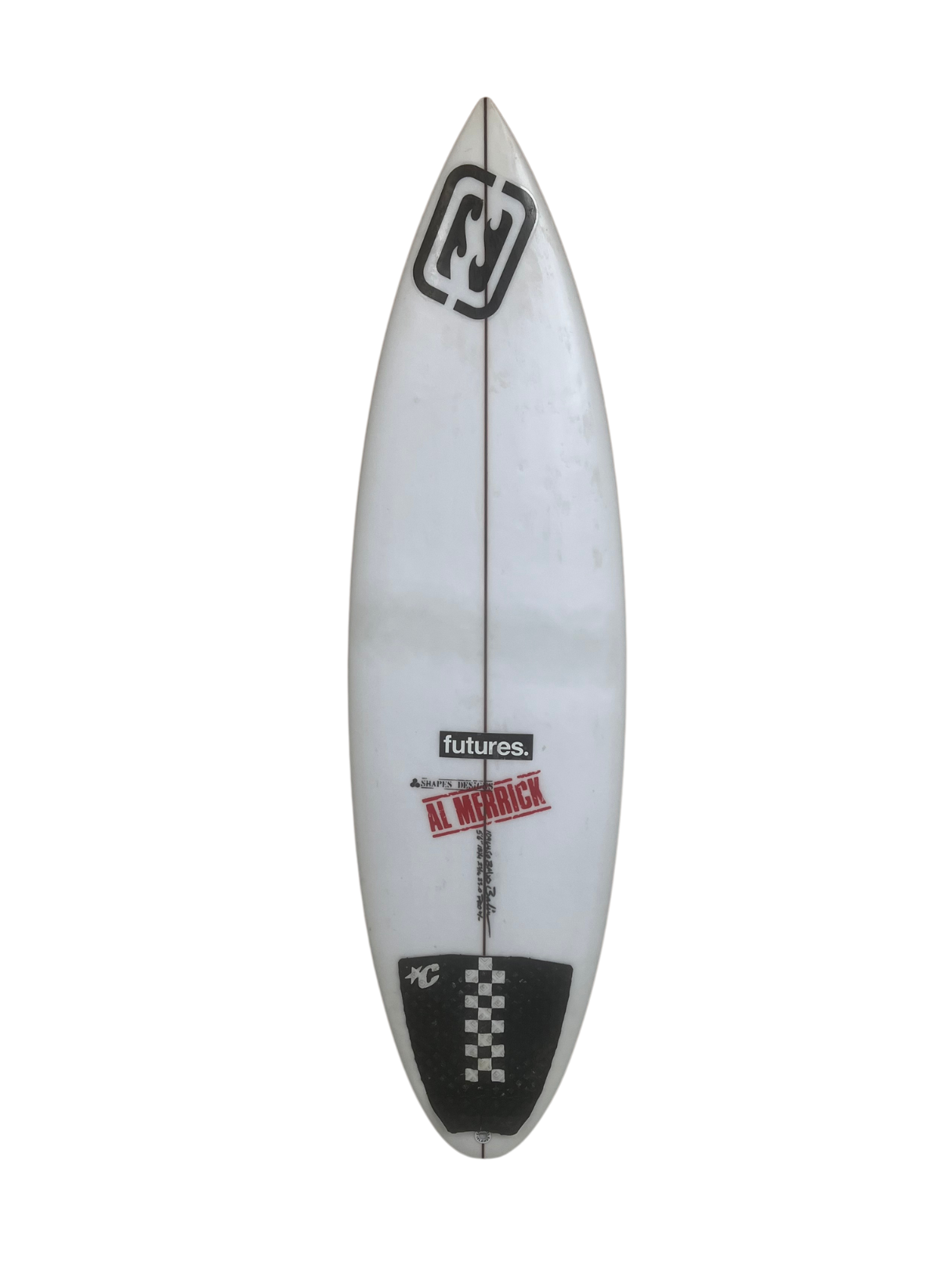 PROTOTYPE 5'6" x 18 1/4" X  2 3/16", 3x  Futures Fin Boxes [Good] - ID:1103475