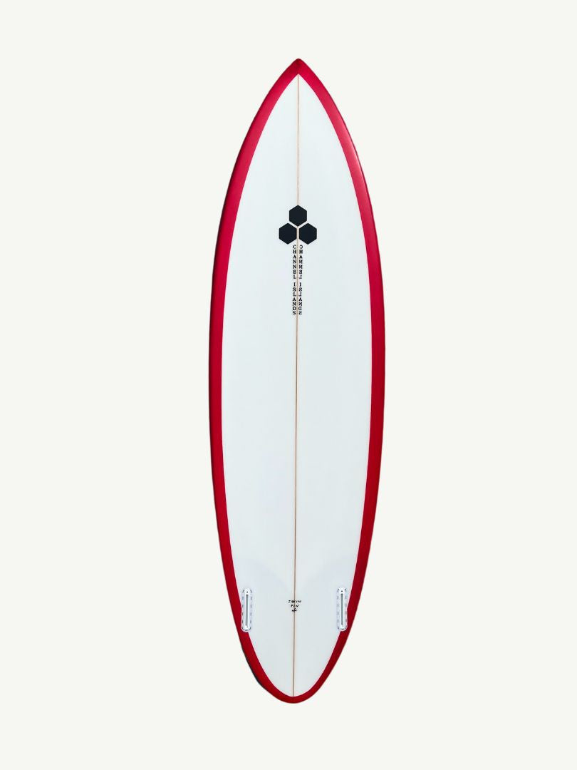 Twin Pin - Tinted 6'7" x 21" X  3" - 45.20L, Round Pin, 2x  Futures Fin Boxes, PU - ID:828763