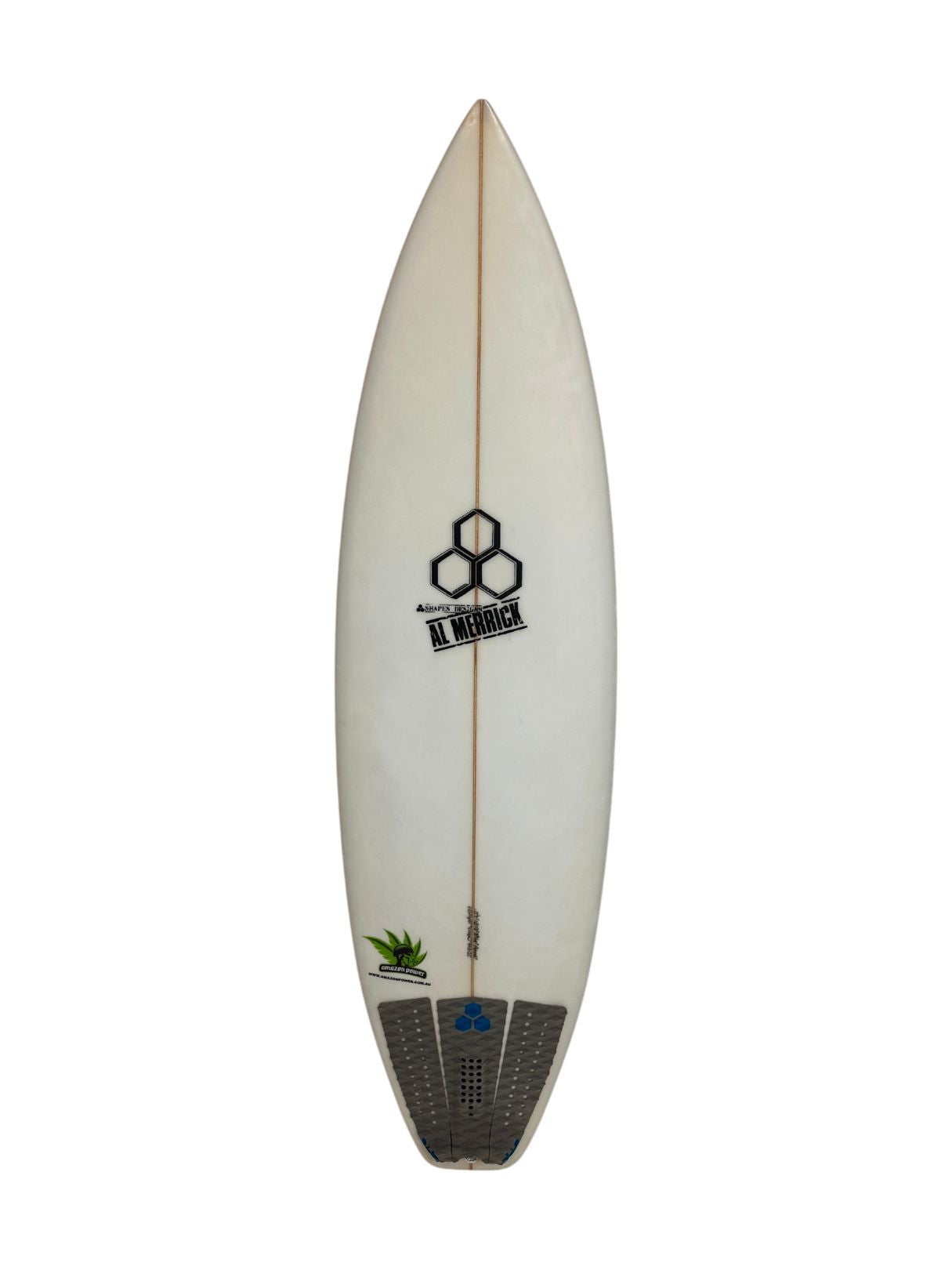 OG Flyer 5'7" x 18 1/8" X  2 3/16", 3x   Fin Boxes [Good] - ID:1124506