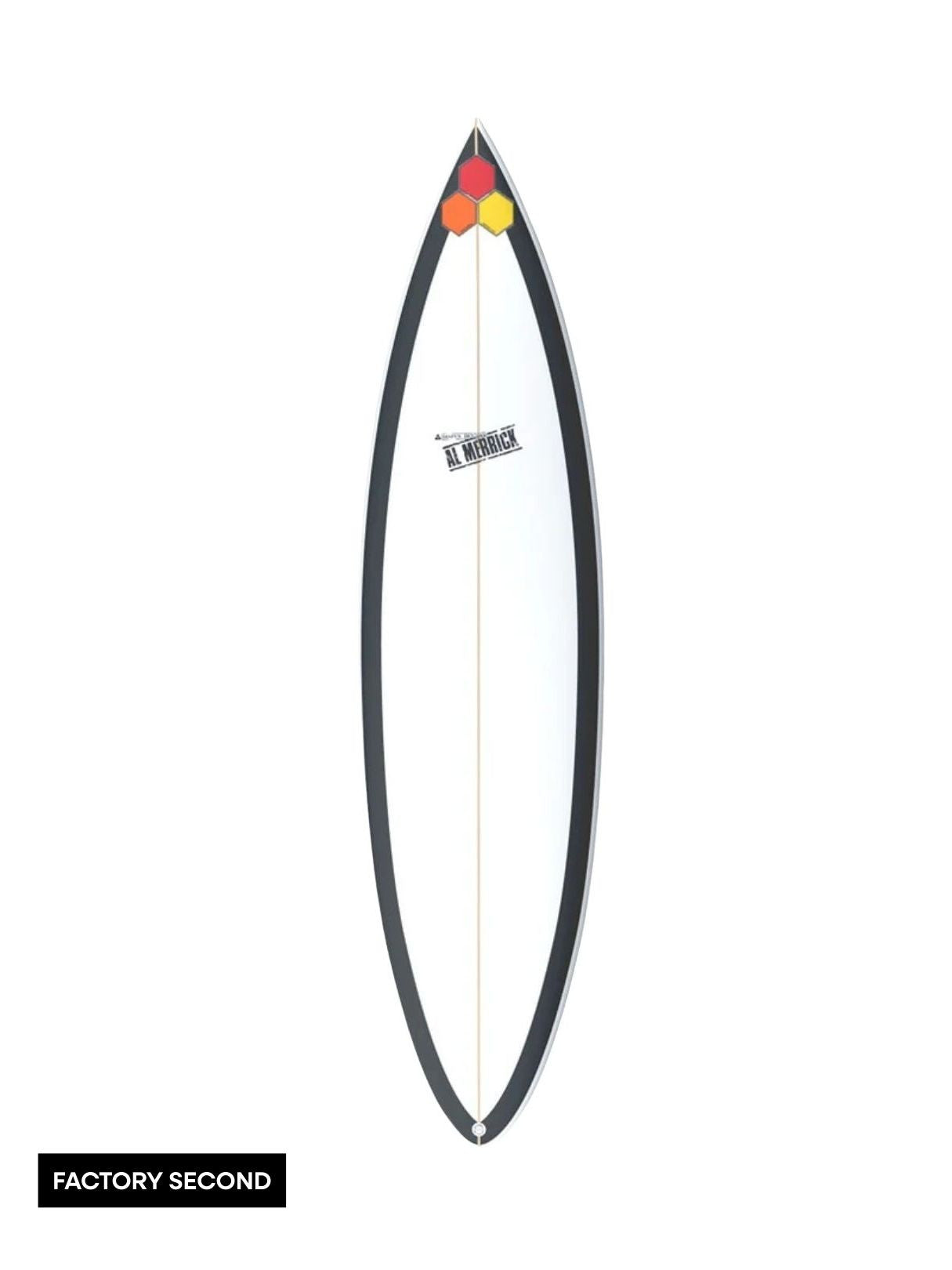 Black Beauty 6'3" x 18 3/4" X  2 1/2" - 30.00L, Round Pin, 3x  FCS 2 Fin Boxes, PU - ID:916404
