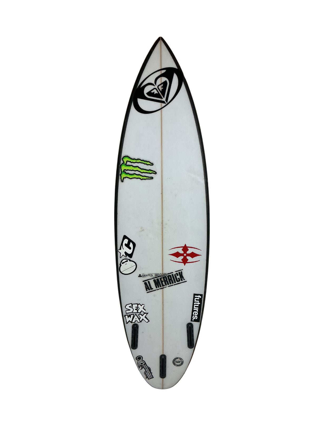 CI 2.Pro 5'8" x 17 1/2" X  2 1/16", Round, 3x  Futures Fin Boxes, PU [Good] - ID:1035504