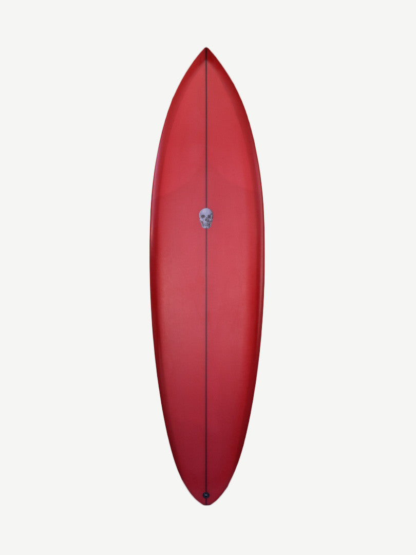 Osprey - 4 Channel 6'6" x 20" X  2 5/8" - 35.85L, Round Pin, 2x  FCS 2 Fin Boxes, PU - ID:923931