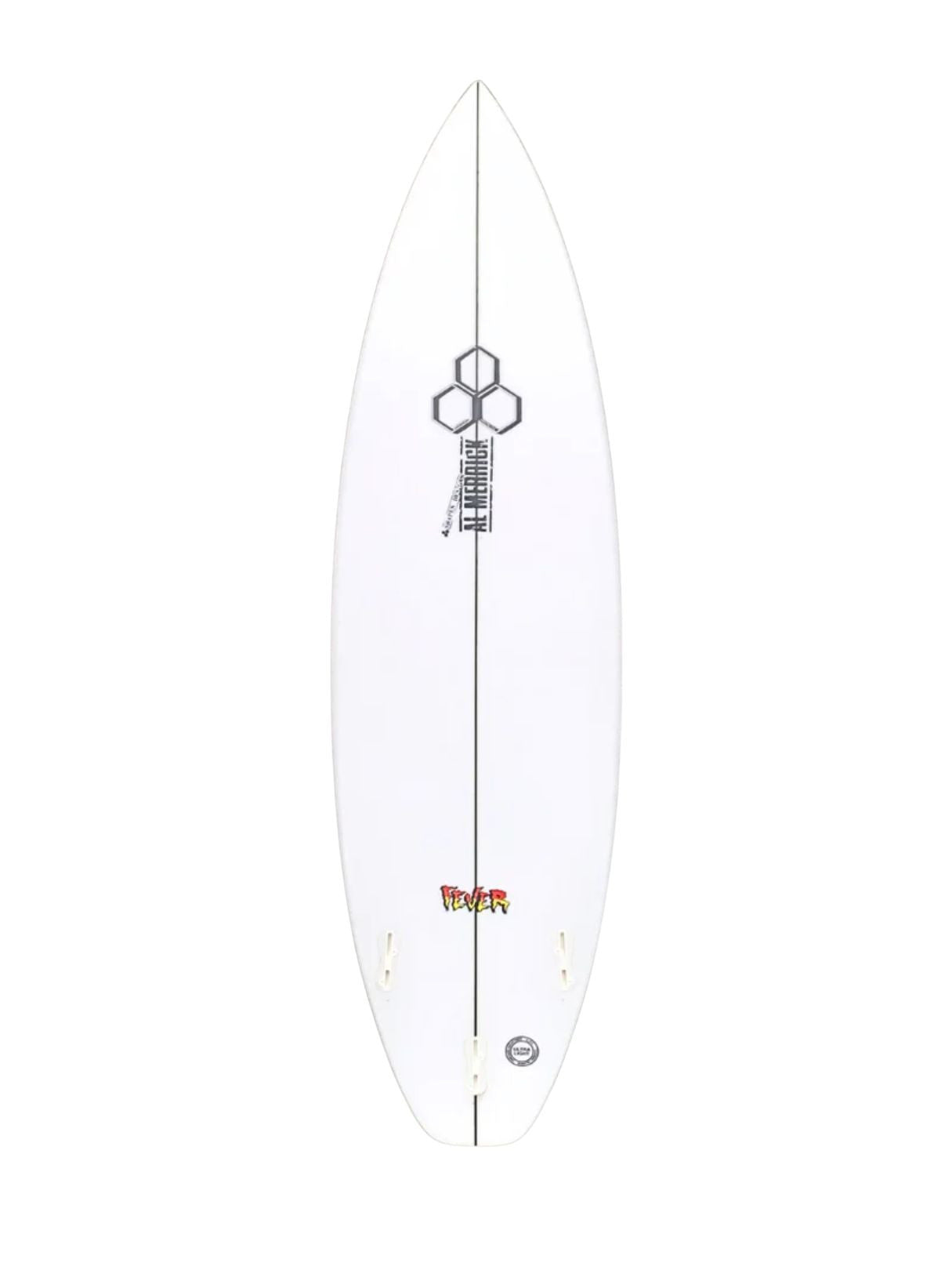 Fever 6'1" x 19 1/4" X  2 1/2" - 30.80L, Round Square, 3x  FCS 2 Fin Boxes, PU - ID:977326