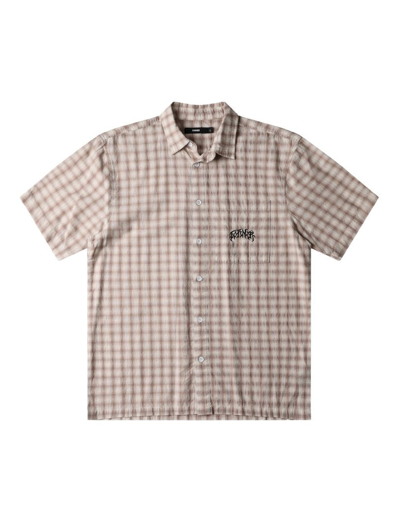 Manners Check SS Shirt