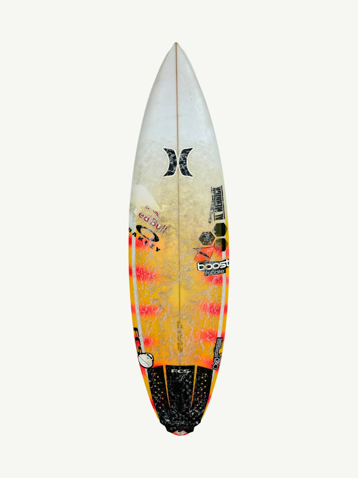 Fever Round Tail 5'9" x 18 1/2" X  2 7/16", Round, 3x  FCS 2 Fin Boxes, PU [Good] - ID:986340